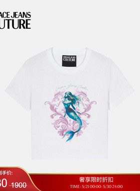 【季末优惠】VERSACE JEANS COUTURE 女士T恤