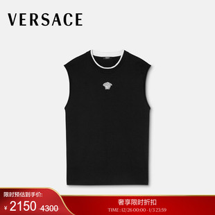 季 男士 末优惠 范思哲 Medusa刺绣坦克背心 VERSACE