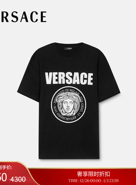 【季末优惠】VERSACE/范思哲 男士Medusa Rock T恤