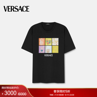 Versace 末優(yōu)惠 男士 VERSACE 范思哲 Pop 季 Jewels T恤