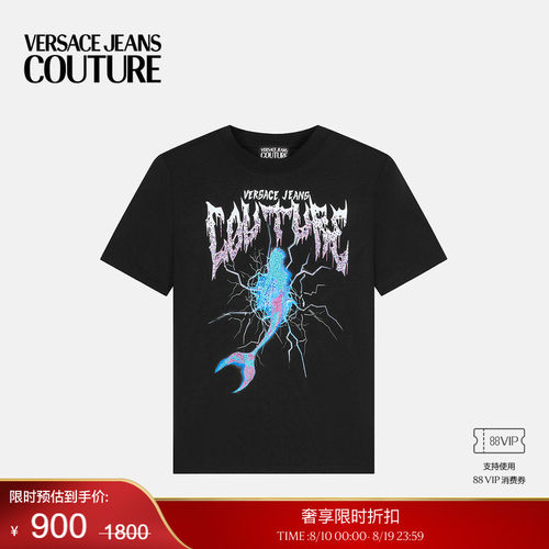 【季末优惠】VERSACE JEANS COUTURE 女士T恤