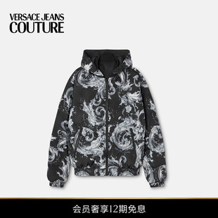 新品 男士 VERSACE COUTURE 印花填充夹克 JEANS
