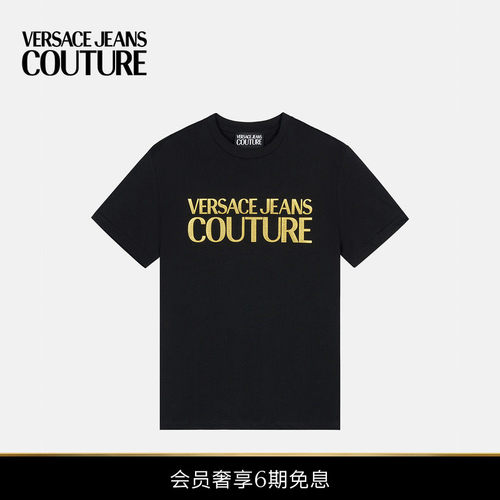 【新品】VERSACE JEANS COUTURE 男士T恤