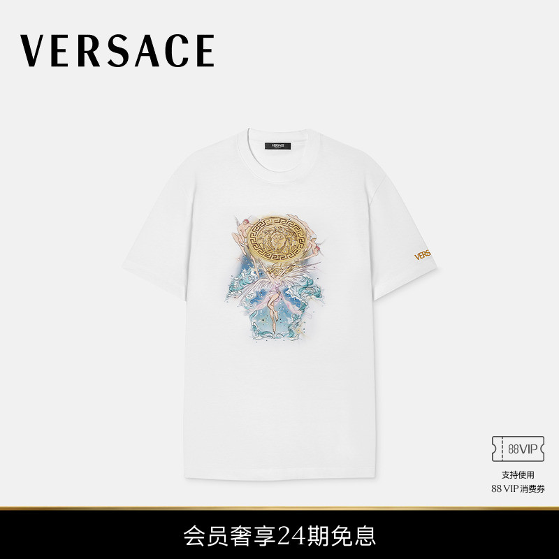 【艺术家合作】VERSACE/范思哲 T恤 Design by Burin Pong