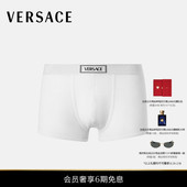6期免息 90s VERSACE 范思哲 男士 Versace 徽标罗纹平角裤