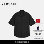 12期免息 VERSACE 范思哲 男士 Barocco提花衬衫