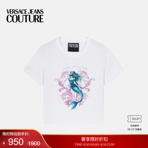 【季末优惠】VERSACE JEANS COUTURE 女士T恤
