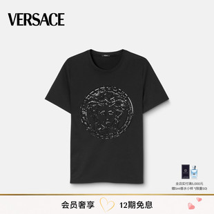 女士缀饰 范思哲 VERSACE 美杜莎T恤 春夏新品 Medusa