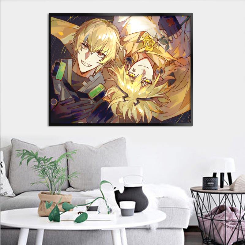 凹凸世界二次元动漫周边宿舍装饰壁画格瑞高卧室网咖电竞挂画zy