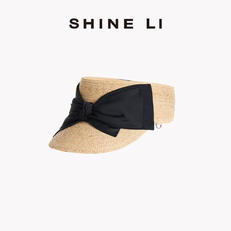 SHINE LI李姗【摩登假日系列】大蝴蝶结空顶帽