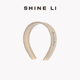 毛绒系列 SHINE LI李姗 闪钻绒质宽发箍
