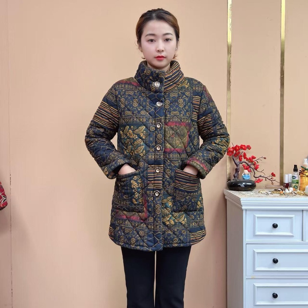 2025冬季款中老年妈妈装加绒保暖棉服外套女休闲加厚立领中长上衣,女装/女士精品,棉衣/棉服,淘宝优惠券,粉丝福利购,淘宝优惠卷