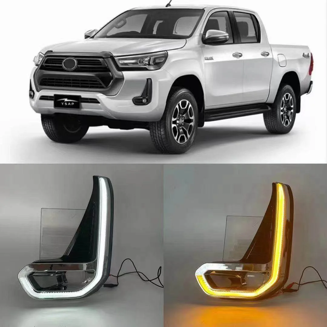 适用于丰田海拉克斯2020-2021 Toyata Hilux Revo 日行灯