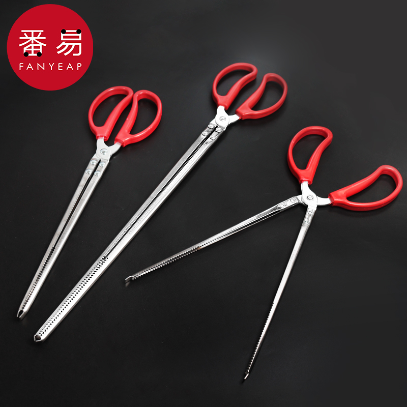 火钳A1pq108-取物夹长柄夹垃圾夹拾物器火钳环卫夹垃圾钳加长夹子