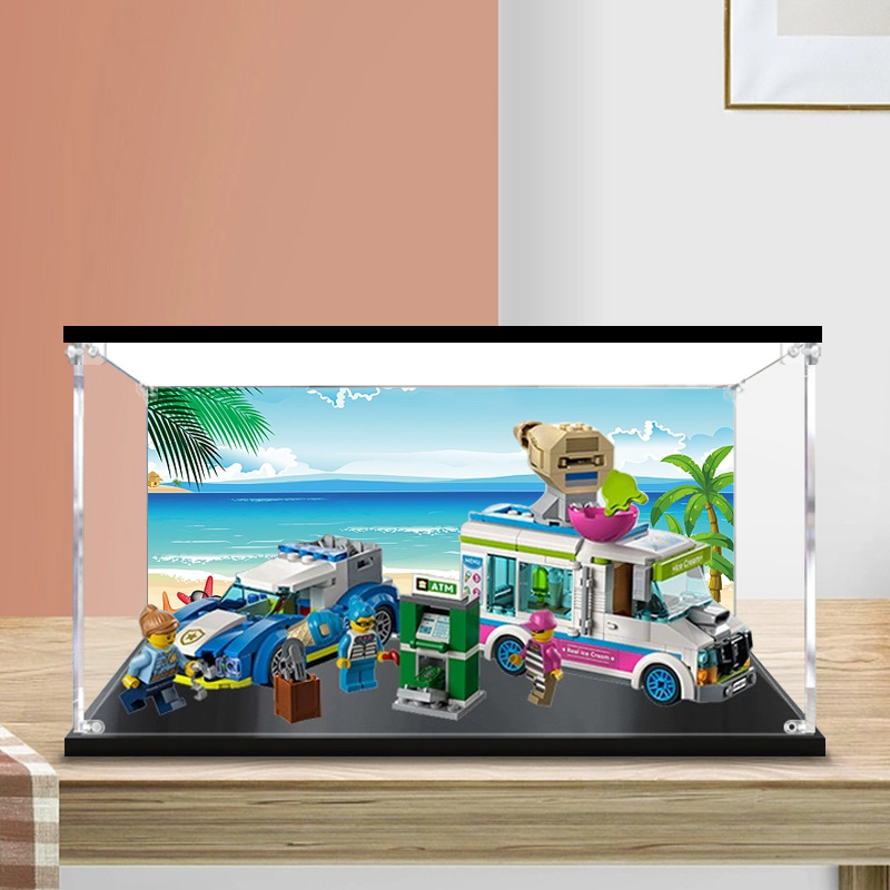 展示盒适用60314追击冰淇淋车