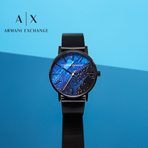 Armani阿玛尼官方正品手表女欧美时尚星空女士轻奢石英腕表AX5575