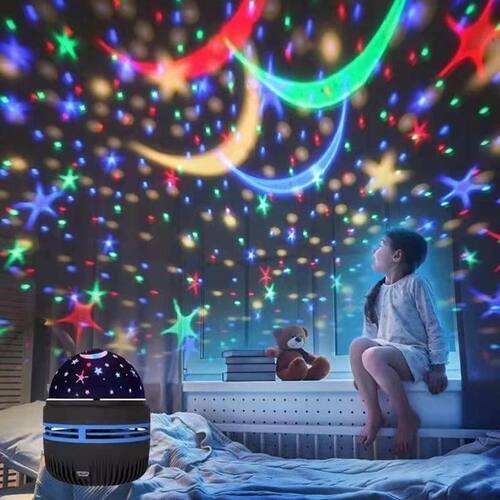 水波纹遥控魔球投影灯创意台灯