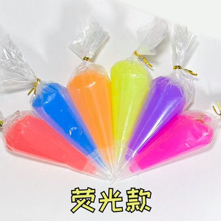 睿季荧光胶新色6色珠光粉梦幻胶水晶胶闪粉透明亮片DIY手工奶油胶