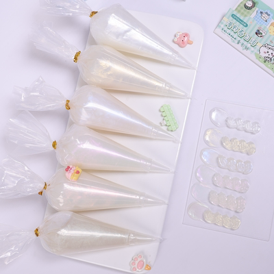 睿季珠光胶水晶胶100g果酱暑假闪粉果冻胶DIY手工材料奶油胶杯子