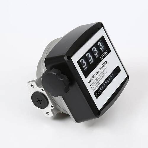 加仑流量计K44l计量表4位数计量油表FM-120LFlowMeter