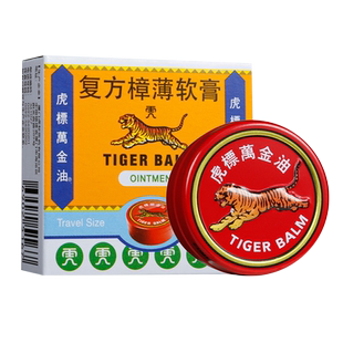 虎标万金油精油复方樟薄软膏4g蚊虫叮咬止痒头痛鼻塞清凉油旗舰店