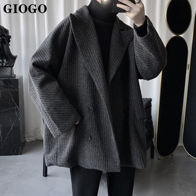 高级感毛呢大衣中长款秋冬季新款