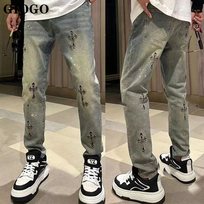 高端男士牛仔裤2025秋季新款