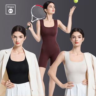 倾情之夜新品无痕百搭女王高弹亲肤透气瘦身后脱式连体塑身衣