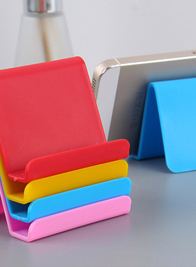 立式支架韩版手机平板懒人支架名片座手机支架桌面支架便携手机座