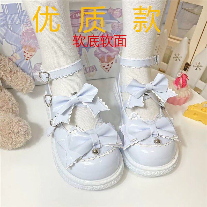 爆品大头娃娃lo鞋子女日系软妹jk小皮鞋可爱学院风玛丽珍鞋Lolita
