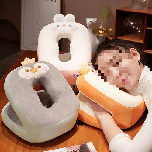 爆品学生午睡枕趴睡枕桌上睡觉抱枕教室午觉午休枕趴睡办公室