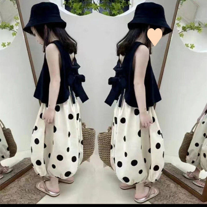 其他夏季新品新款女童夏装棉套装