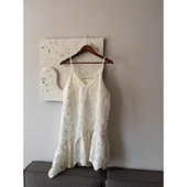 救命·拉时髦款 小精致不规则蕾丝内搭吊带