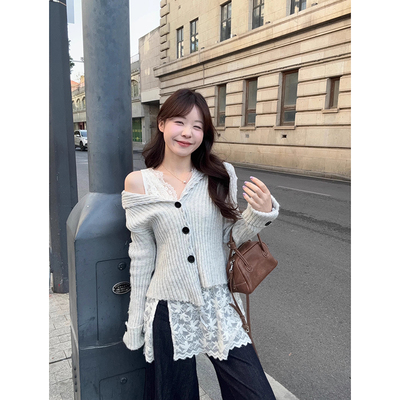 蕾丝吊带背心女开叉裙帘叠穿内搭