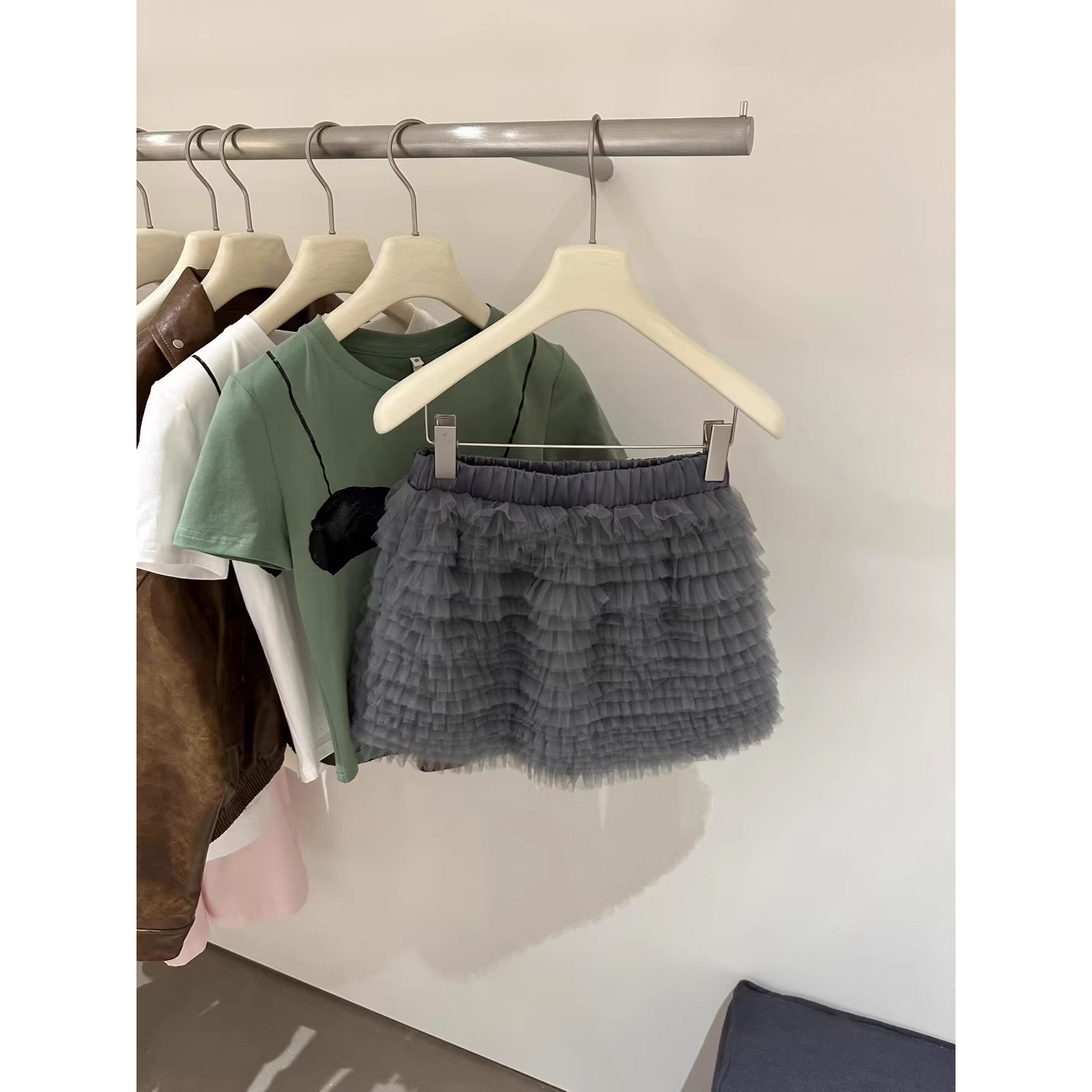 新款网纱短裙蛋糕芭蕾风蓬蓬裙