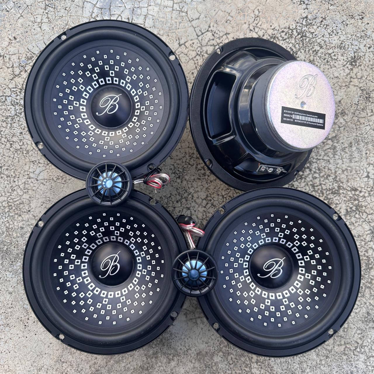原装进口宝华柏林之声6.5寸中低音喇叭车载汽车音响家用升级改装