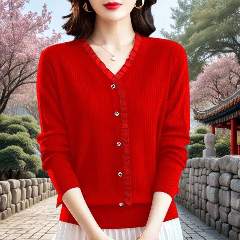 针织衫秋冬新款女士毛衣