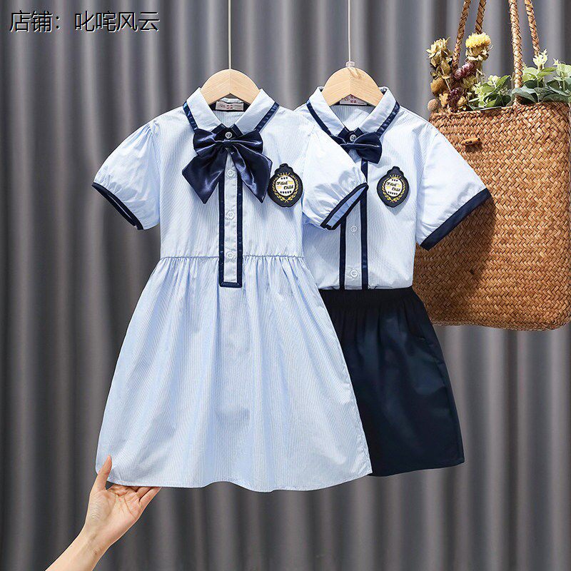 英伦幼儿园园服夏季棉套