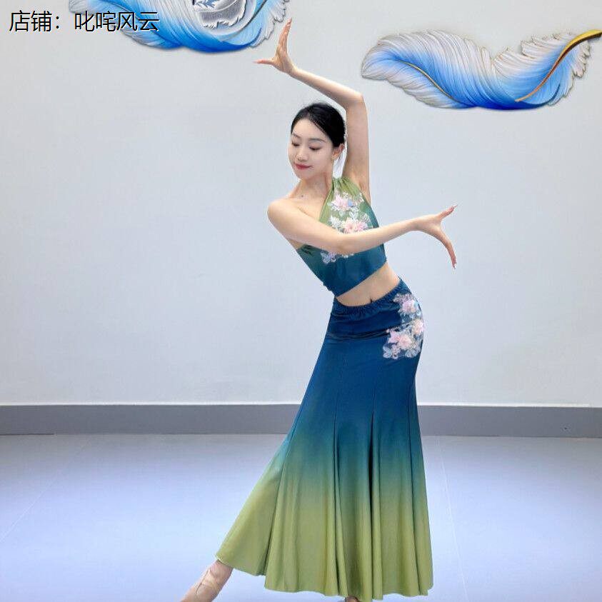 傣族舞蹈服装女成人儿童
