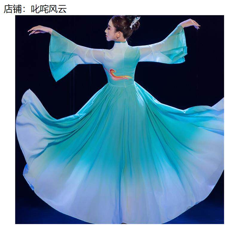 原创花影古典舞演出服飘