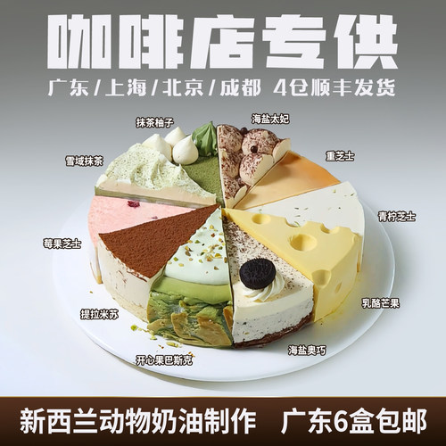 十拼慕斯蛋糕芝士商用冷冻甜品