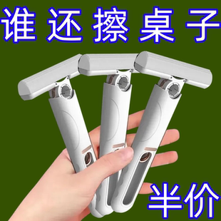 吸水台面垫 迷你小拖把桌面代替抹布吸水性强可悬挂免手棉头便携式