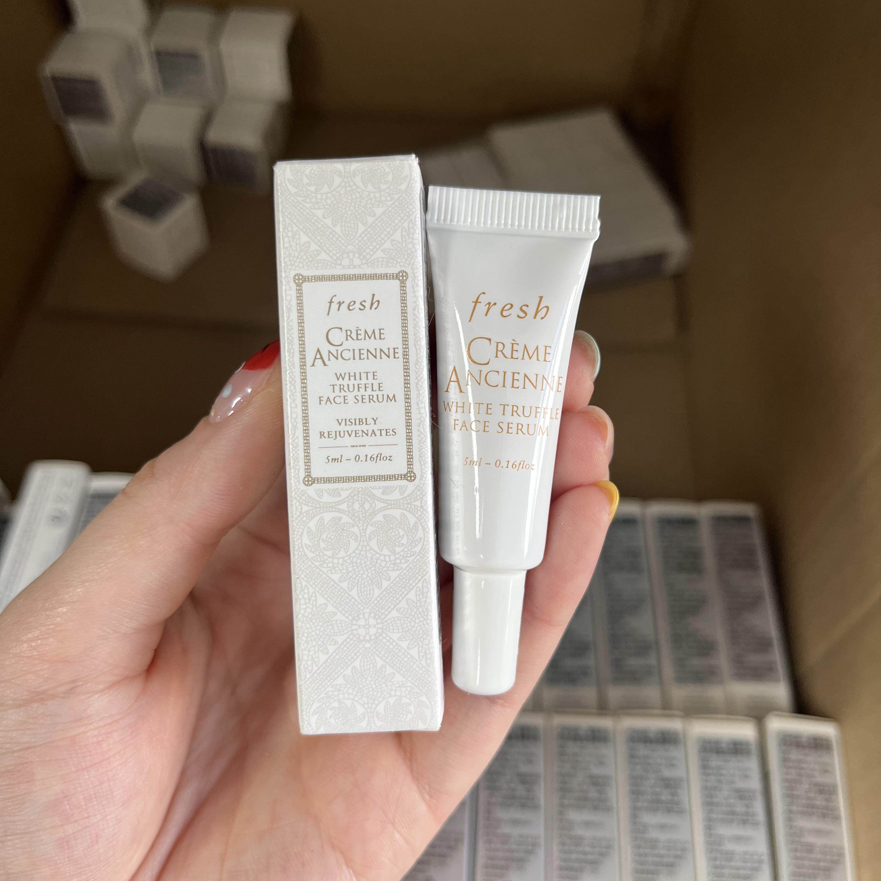 国内专柜 fresh馥蕾诗古源白松露面部精华乳5ml小样紧致淡纹修护