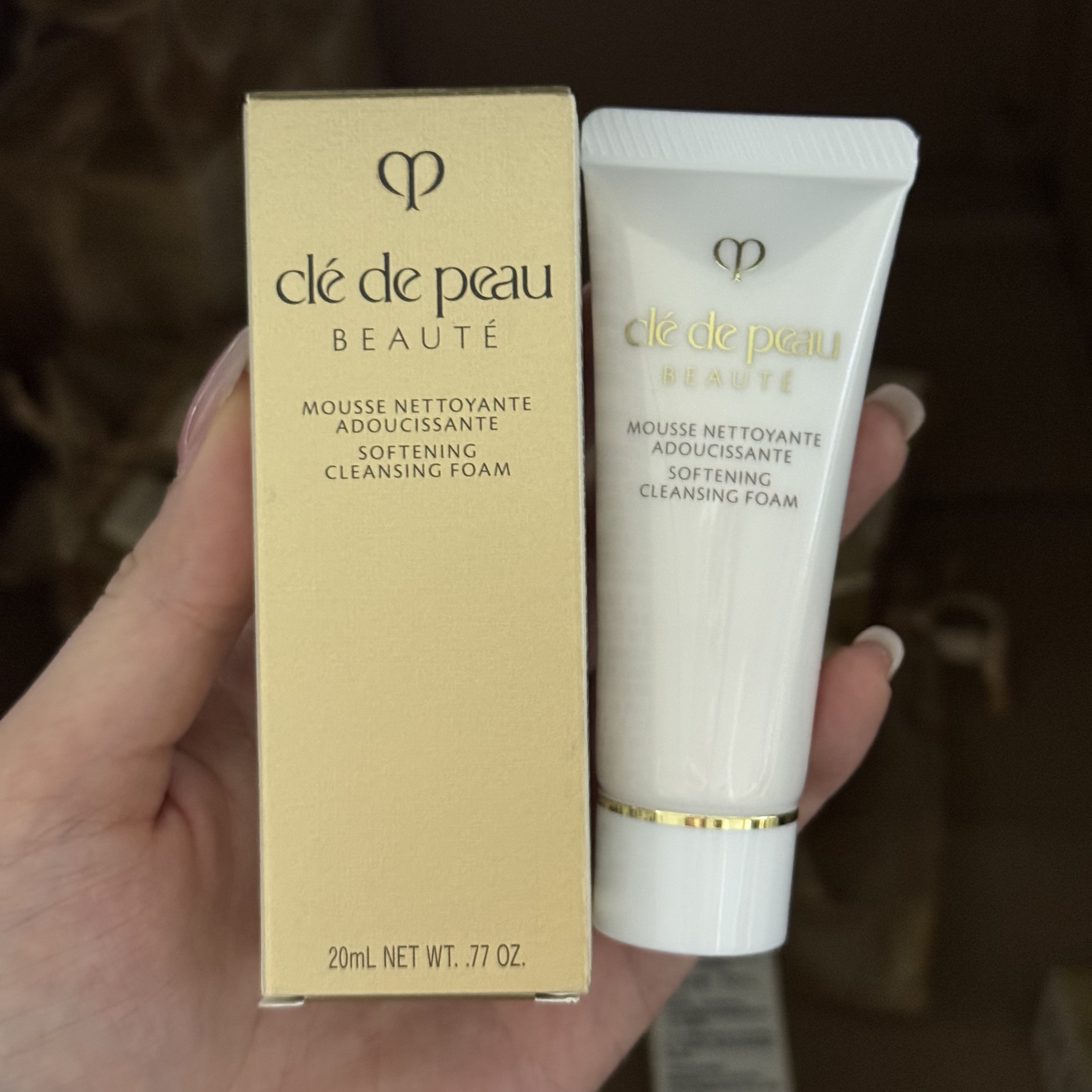 国内专柜 新款 CPB肌肤之钥洗面奶湿润型20ml小样 净采洁面膏干皮