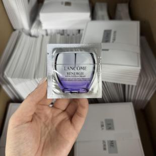 国内专柜 兰蔻塑颜三重密集焕颜面霜1ml小样 百肽霜保湿紧致