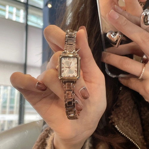 迪洛希方形职场小众轻奢手表