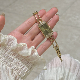 女生表品牌正品 小别针手表女2025年新款 高级感女表轻奢小众机械表