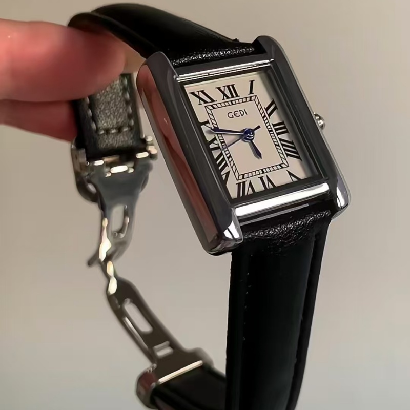 职场手表女公职人员女款轻奢小众高级感正品学生高颜值考试专用表