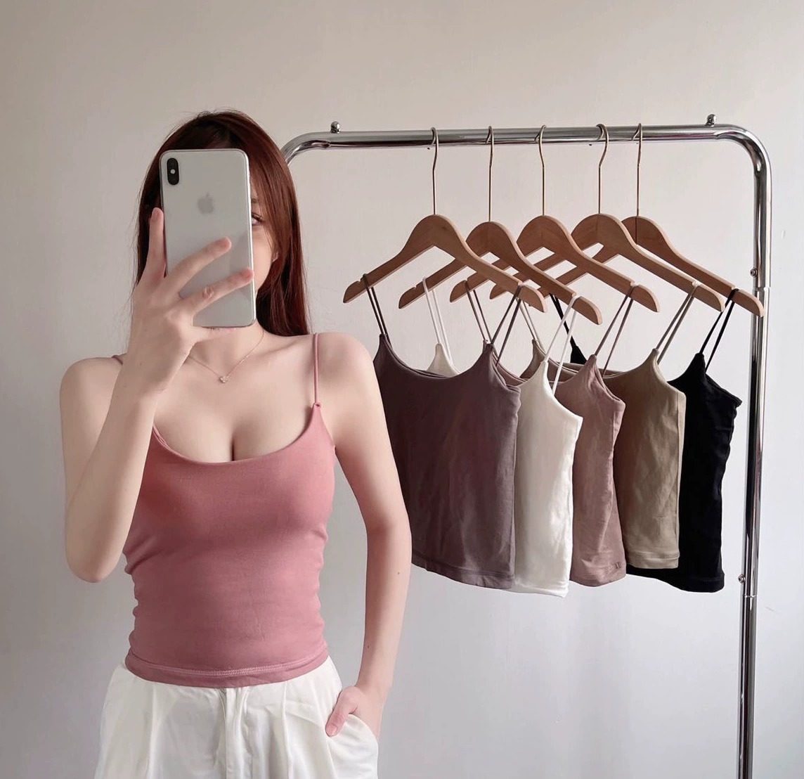 2024保暖小吊带背心女秋冬季内搭带胸垫美背内衣加绒加厚打底上衣,女装/女士精品,背心吊带,淘宝优惠券,粉丝福利购,淘宝优惠卷