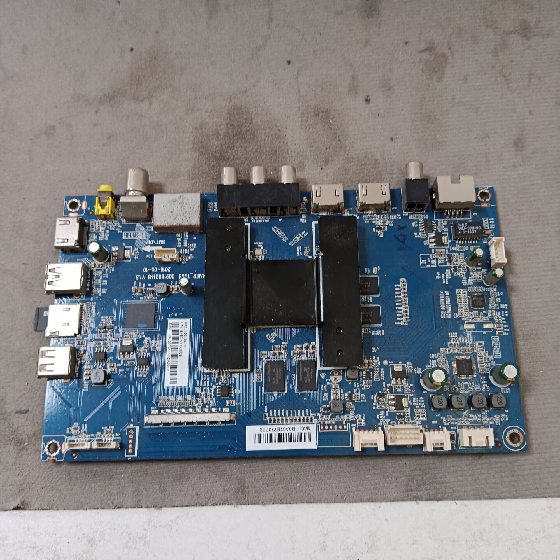 海尔U65H3主板HAIERT968-0091802148配屏LC650RU1A